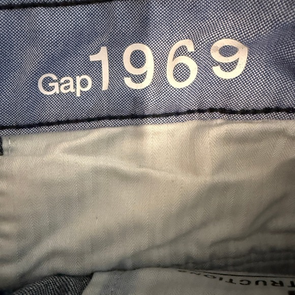 Gap 1969 Denim Skirt Blue Wash A Line Button Fly Women's Size 27 4 - Picture 3 of 7